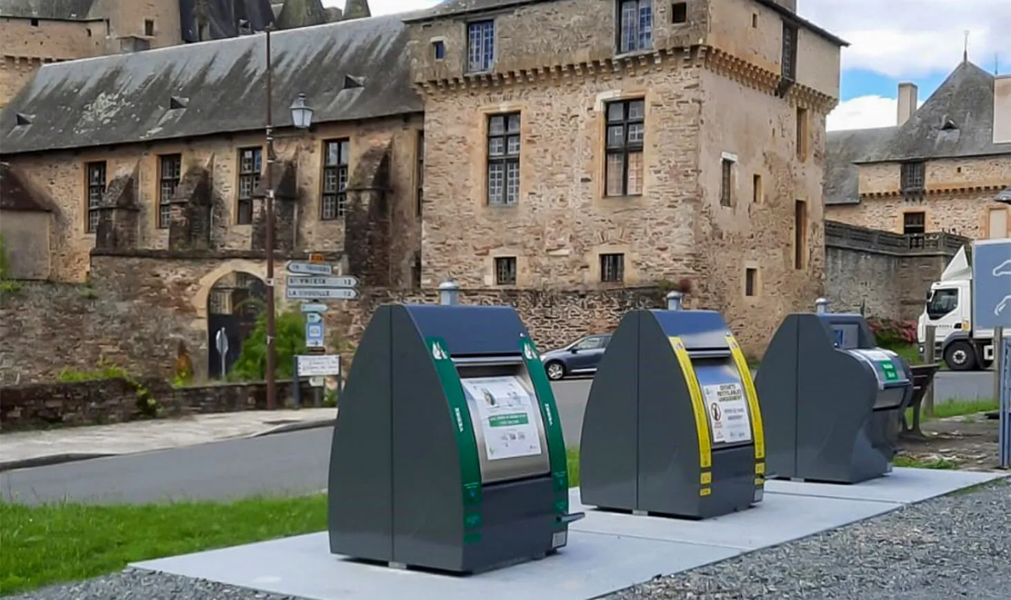 Underground containers in France