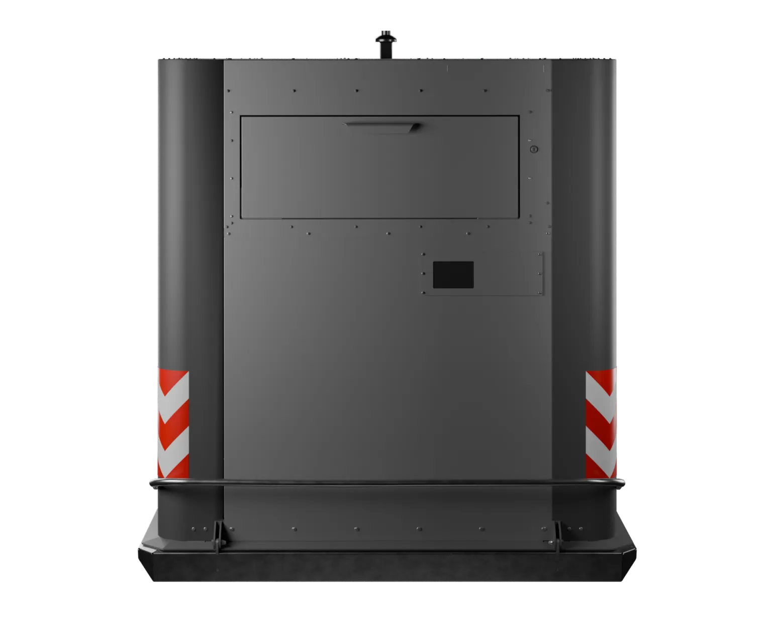 Cube container seen from the other side